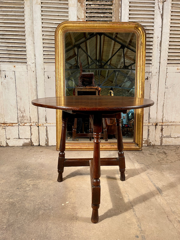 antique provincial welsh oak cricket table circa 1740