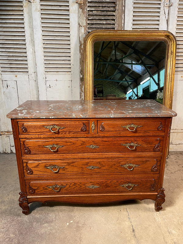 exceptional antique french empire commode  chest drawers circa 1890