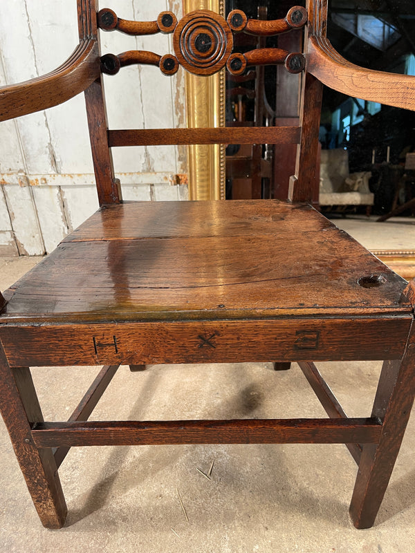 rare antique georgian welsh marriage chair originating from carmarthenshire circa 1780