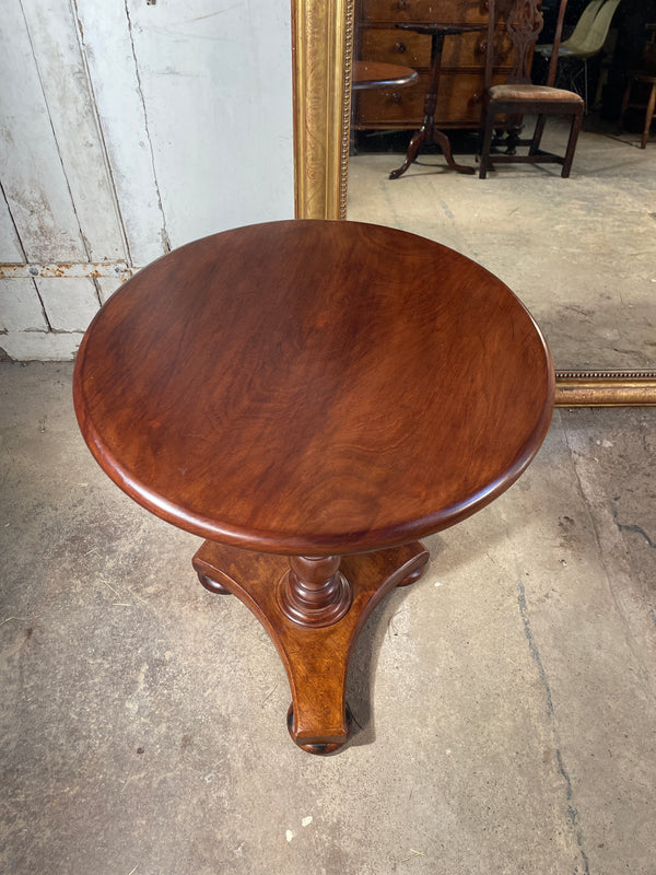 antique georgian regency flame mahogany wine table circa 1830