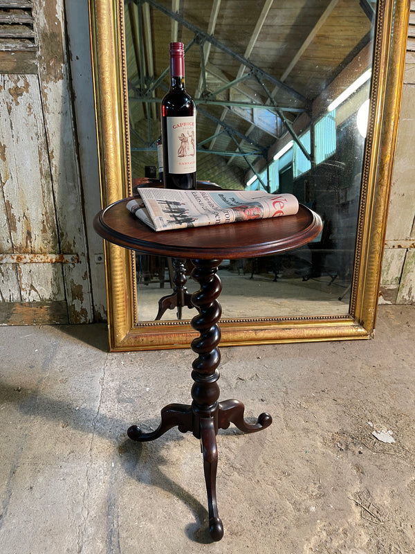 antique mahogany wine table