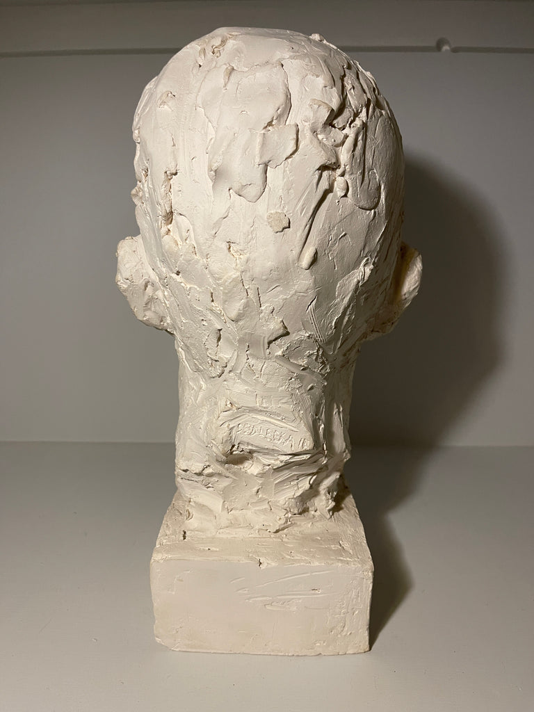 a rare and exceptional signed bust by the highly sought after sculptor irena  sedeckla