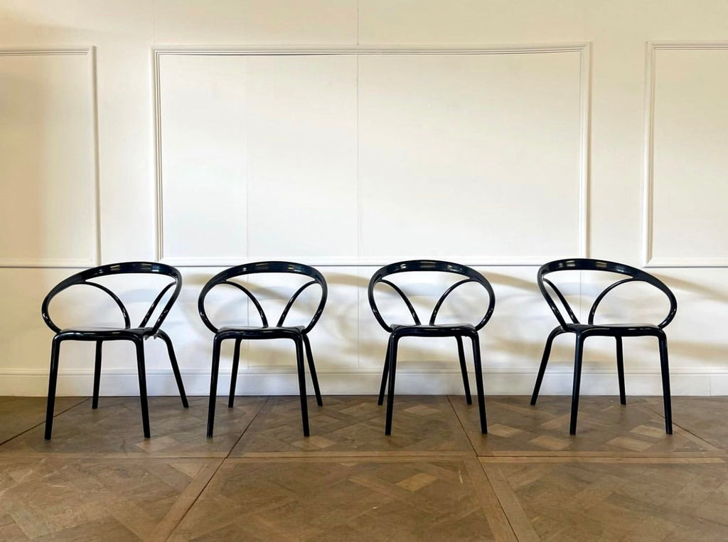 exceptional set of rare first release air molded venus elbow chairs by sergio giobbi price per chair