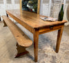 an exceptional rare antique french fruitwood tavern dining table circa 1850