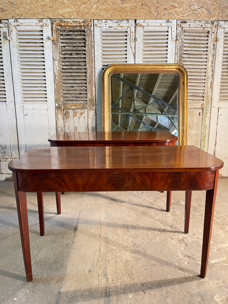 antique georgian mahogany console dining tables