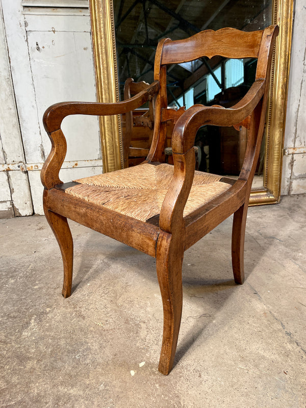 antique georgian ash sussex chair circa 1800