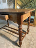 antique english elm kitchen dining table