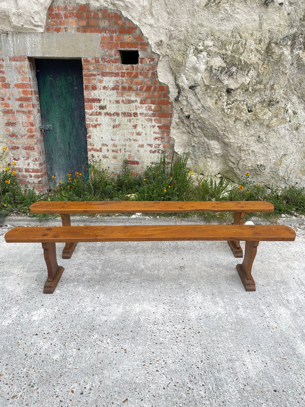 antique french benches kitchen hallway seating