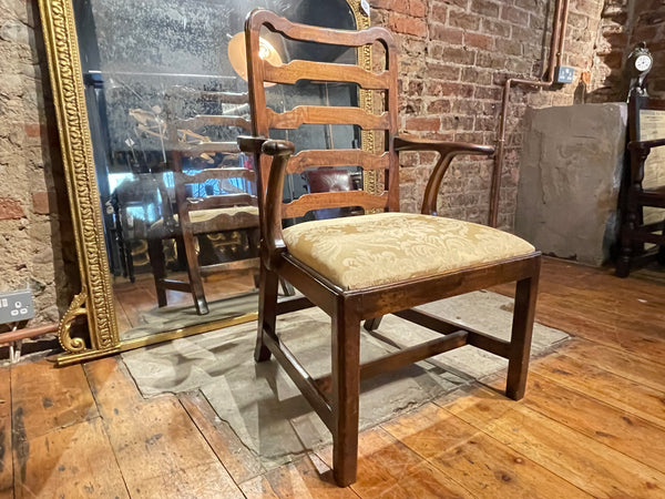 early antique chippendale mahogany chair