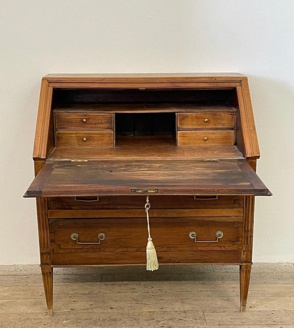 antique italian bureau desk console