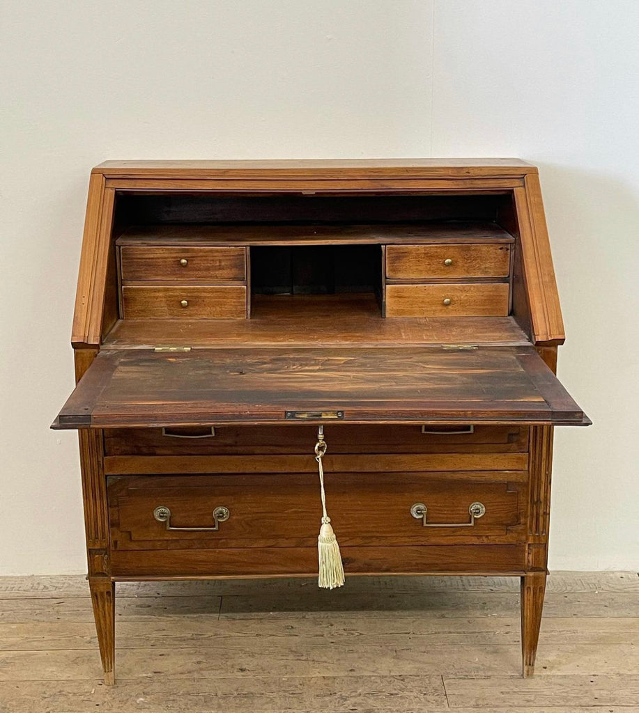 antique italian bureau desk console