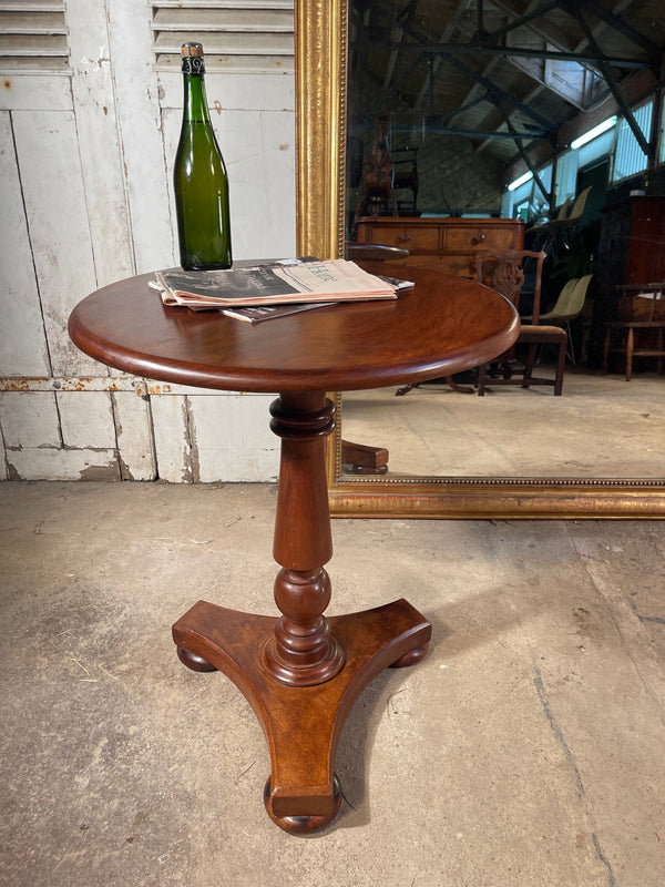 antique georgian regency flame mahogany wine table circa 1830