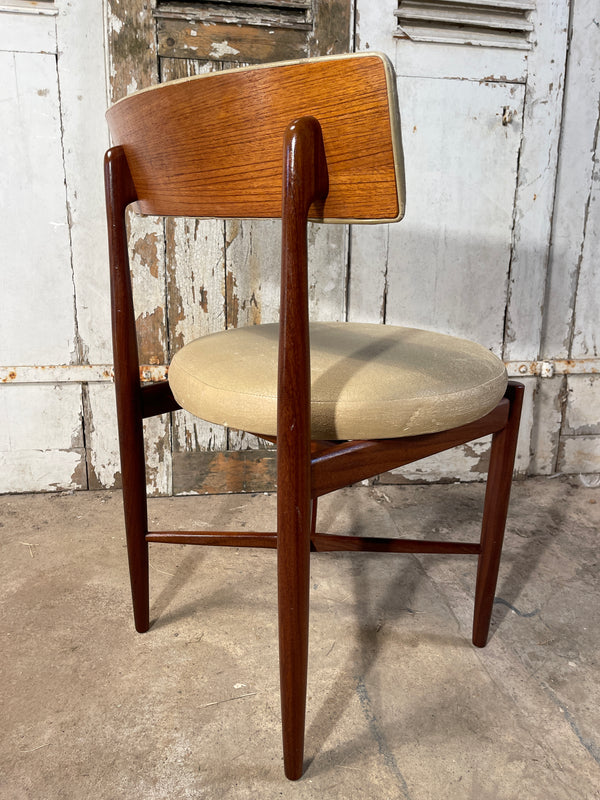 iconic mid century g plan  victor wilkins teak dining chairs circa 1950