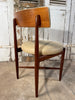 iconic mid century g plan  victor wilkins teak dining chairs circa 1950