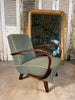 exceptional original jindrich halabala lounge arm chair