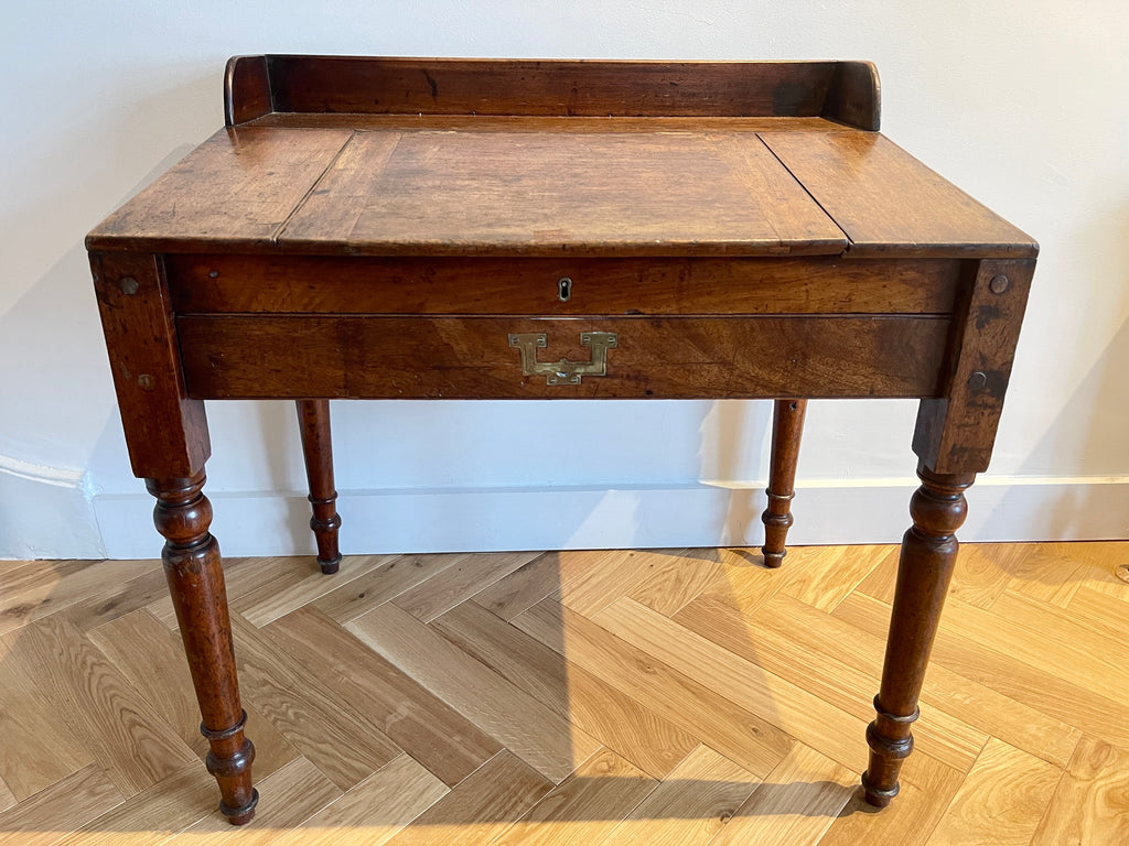antique mahogany campaign desk