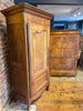 antique louis xv fruitwood bonnetiere cupboard dating from 1750