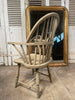 refectory farmhouse bleached oak kitchen windsor carver armchairs