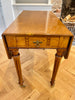 synonymous of howard & sons stunning golden ash aesthetic movement pembroke table