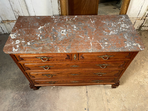 exceptional antique french empire commode  chest drawers circa 1890