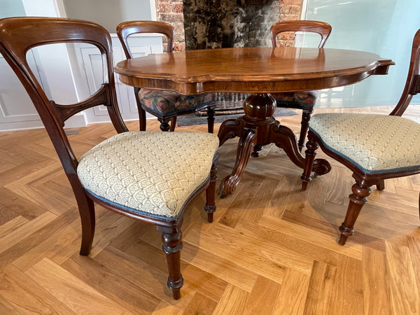 exceptional rosewood tilt top dining table circa 1860