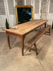 antique french provincial farmhouse elm refectory kitchen dining table circa 1820