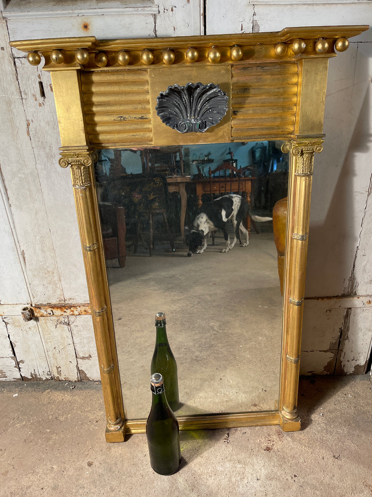 antique georgian regency pier mirror
