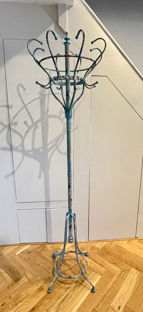 french wrought iron coat/hat stand attributed to arras furniture makers from saint sauveur northern france