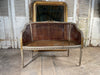 antique french louis xvi gilt cane bergere salon sofa