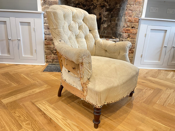 antique napoleon iii french armchair circa 1850