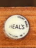 art deco heals of london limed oak tall boy chest cabinet circa 1930