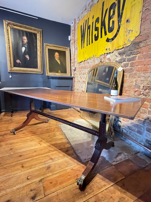 georgian mahogany dining table