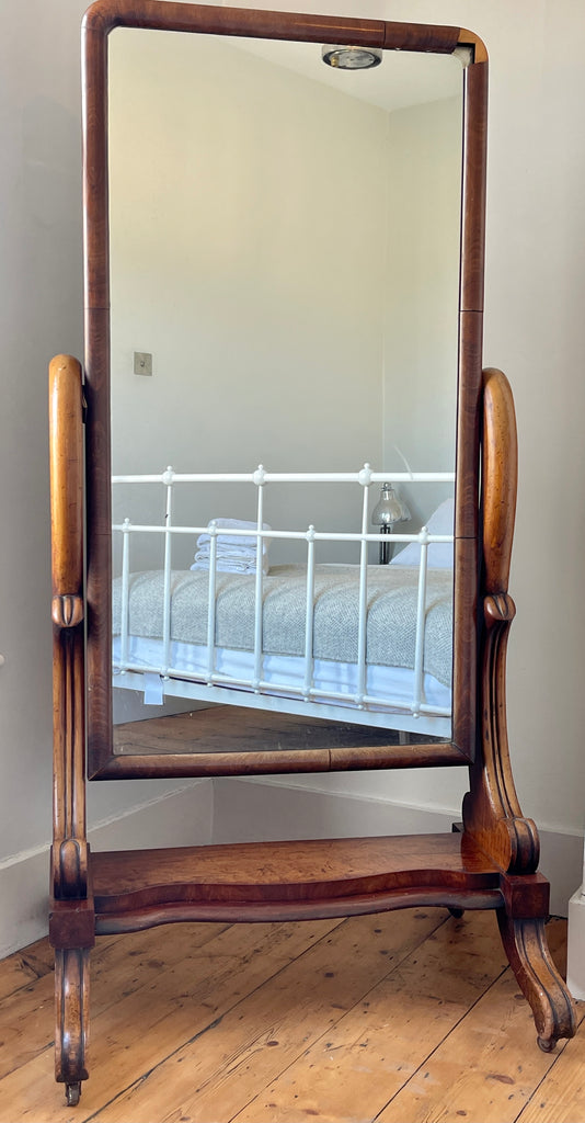 Antique Mahogany Ex Gentleman's Outfitters Cheval Dressing Mirror Circ Search & Rescued Antique Mahogany Ex Gentleman's Outfitters Cheval Dressing Mirror Circ Search & Rescued