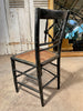 rare antique regency ebonised bamboo cane sussex chair circa 1811