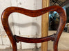 a pair of antique simulated rosewood cane show chairs circa 1870